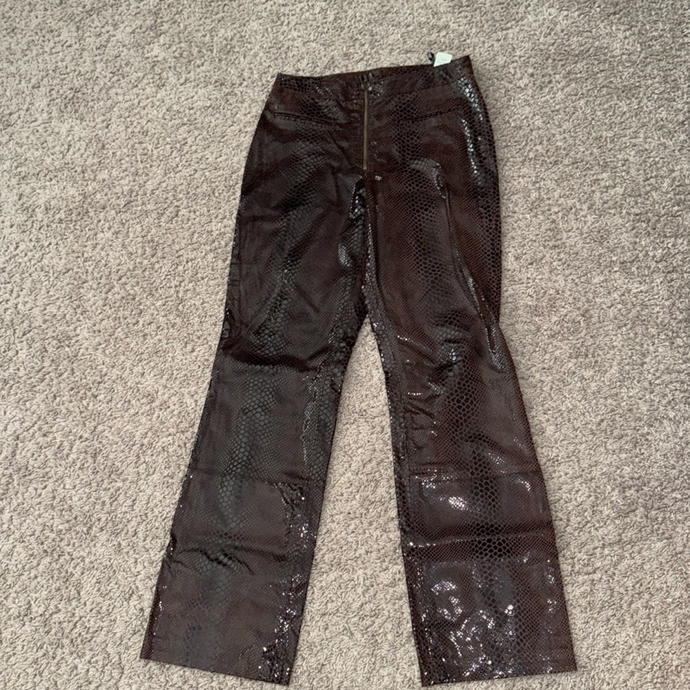 Cache leather pants